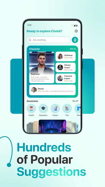 Chatdi: AI Chat & Assistant - عکس برنامه موبایلی اندروید