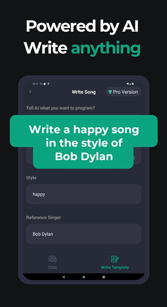 Chat AI Bot - عکس برنامه موبایلی اندروید