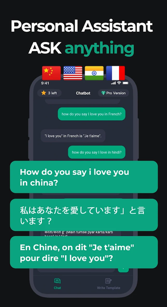 Chat AI Bot - عکس برنامه موبایلی اندروید
