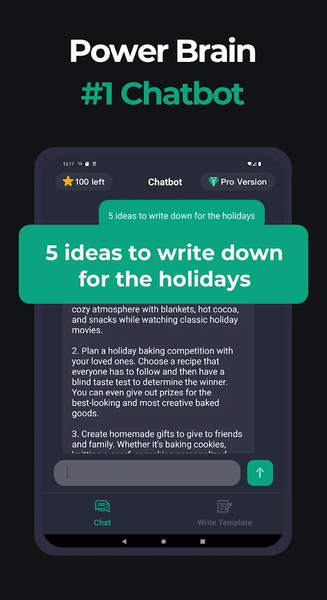 Chat AI Bot - عکس برنامه موبایلی اندروید