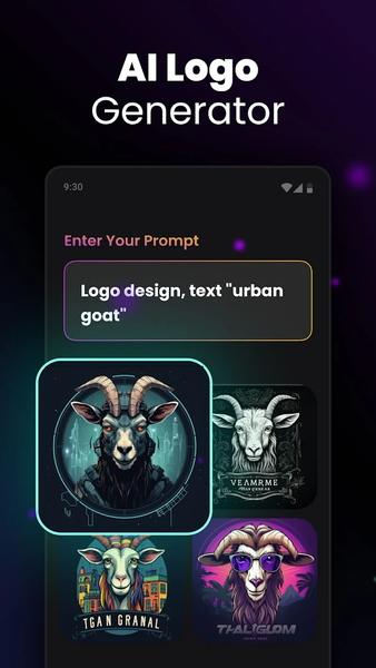 Arvin® - AI Logo Maker - Image screenshot of android app