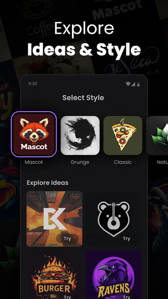 Arvin® - AI Logo Maker - عکس برنامه موبایلی اندروید