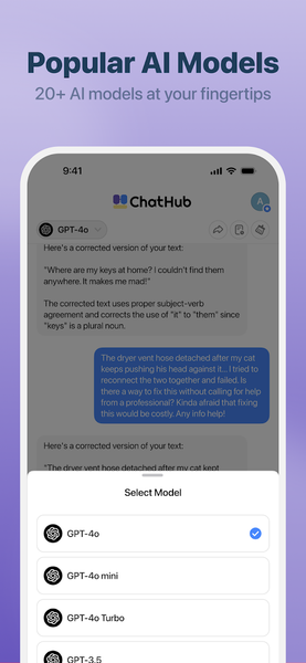 ChatHub - All-in-one AI Client - Image screenshot of android app