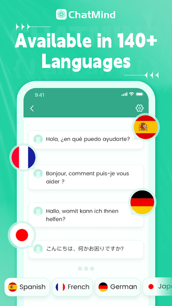 ChatMind-AI Chat Bot Assistant - Image screenshot of android app