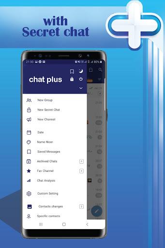 Chat Plus Messenger - عکس برنامه موبایلی اندروید