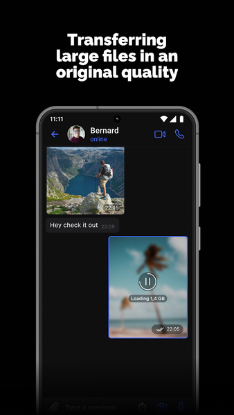 Chattti - private messenger - عکس برنامه موبایلی اندروید