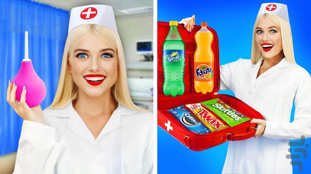 چالش خنده دار غذایی دزدکی بدون نت - عکس برنامه موبایلی اندروید