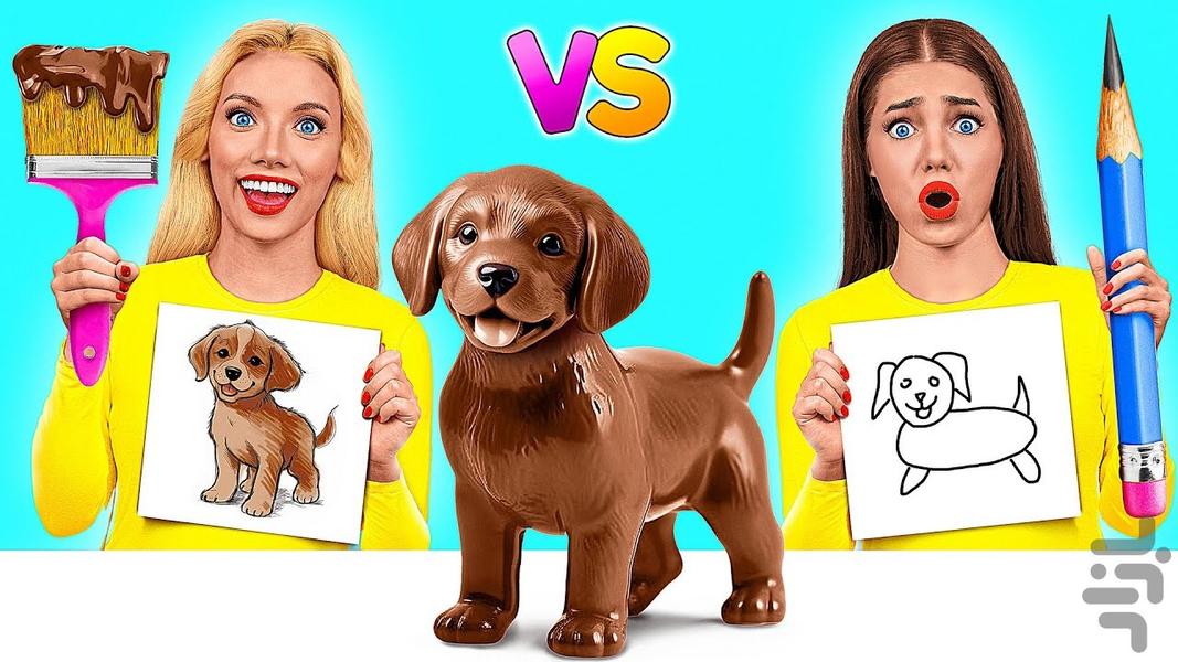 چالش های خنده دار غذایی جدید بدون نت - Image screenshot of android app