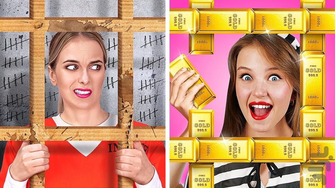 چالش خنده دار غذایی دزدکی - بدون نت - Image screenshot of android app