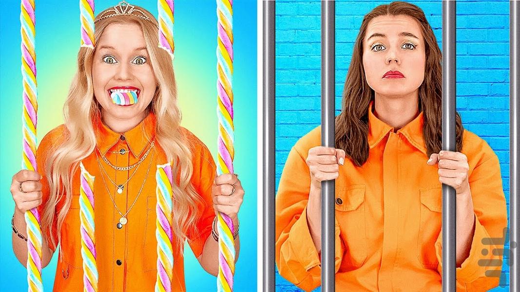 چالش خنده دار غذایی دزدکی - بدون نت - Image screenshot of android app