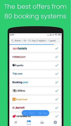 Flights, Hotels: Cheap Booking - Image screenshot of android app
