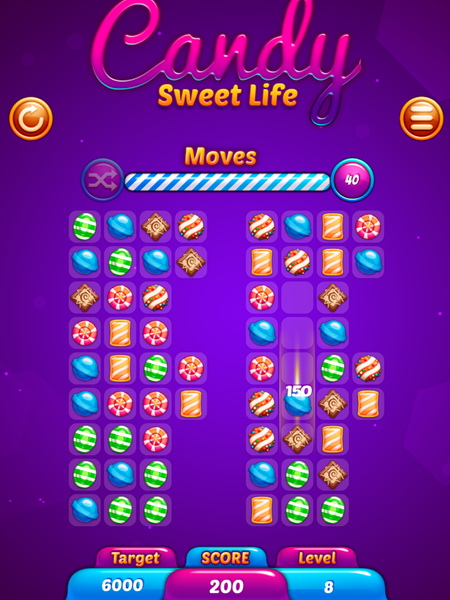Candy - Sweet Life - عکس برنامه موبایلی اندروید