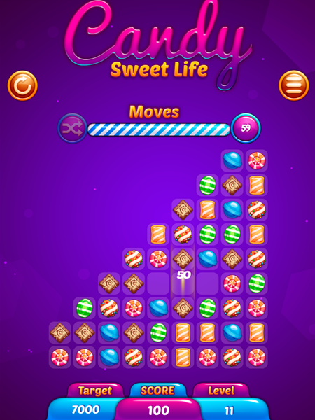 Candy - Sweet Life - عکس برنامه موبایلی اندروید