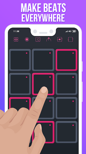 Dubstep Drum Pads Guru - عکس برنامه موبایلی اندروید