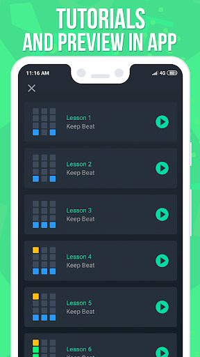 Hip-Hop Drum Pads Guru - عکس برنامه موبایلی اندروید
