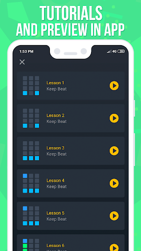 Trap Drum Pads Guru - عکس برنامه موبایلی اندروید