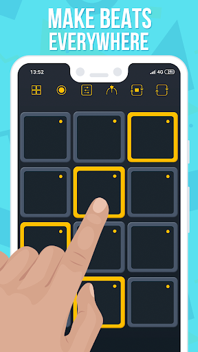 Trap Drum Pads Guru - عکس برنامه موبایلی اندروید