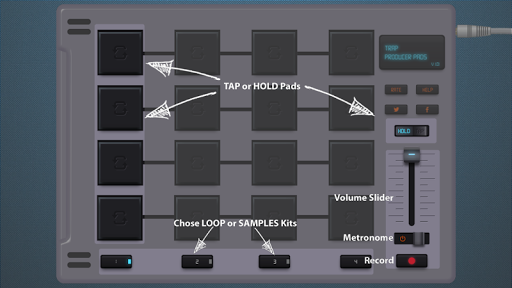 Trap Pads - عکس برنامه موبایلی اندروید