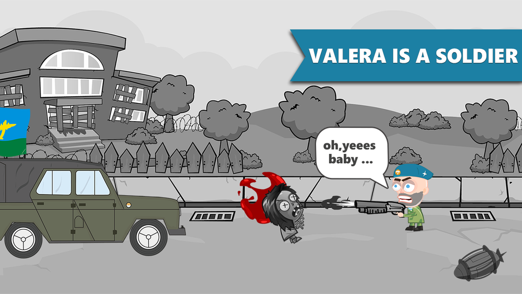 Valera VS Zombies - Gameplay image of android game