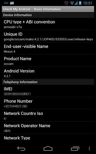 Check My Android - Image screenshot of android app