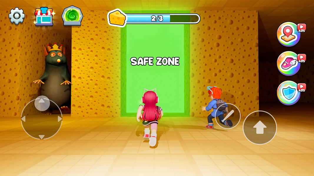 Cheese Exit: Run Multi-mode - عکس بازی موبایلی اندروید