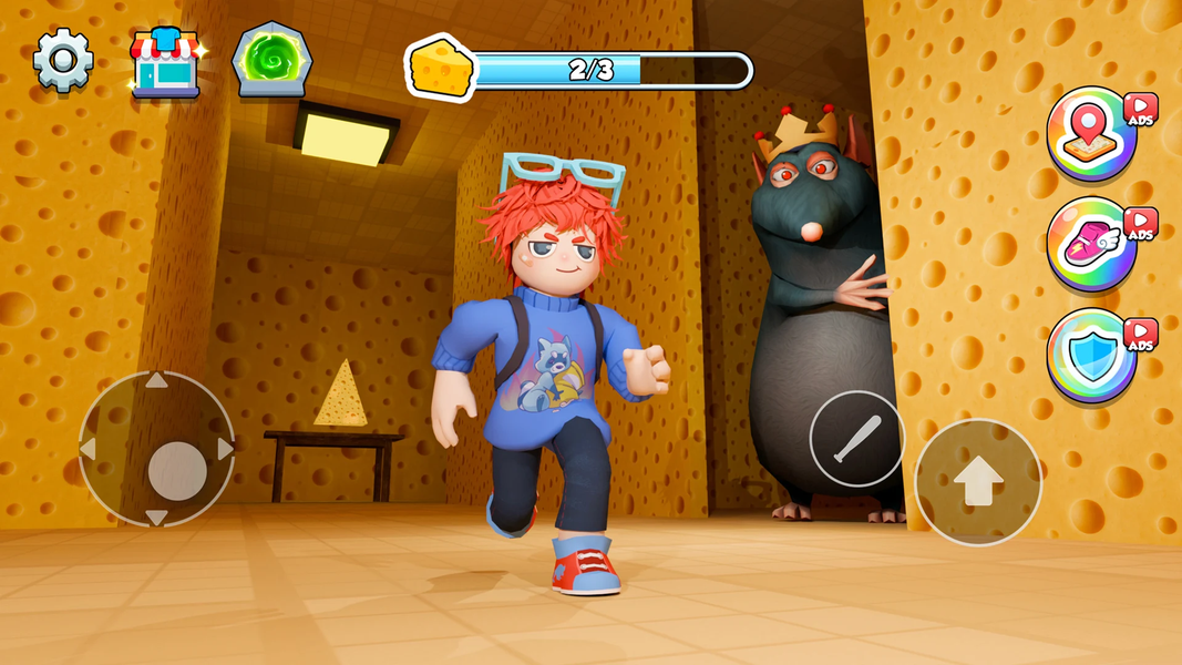 Cheese Exit: Run Multi-mode - عکس بازی موبایلی اندروید