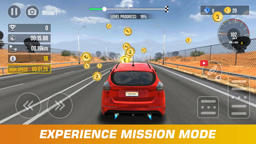Traffic Racer City Driving Car - عکس بازی موبایلی اندروید