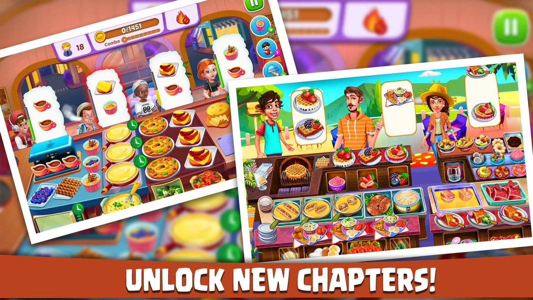 Crazy Cooking Burger Wala Game - Gameplay image of android game