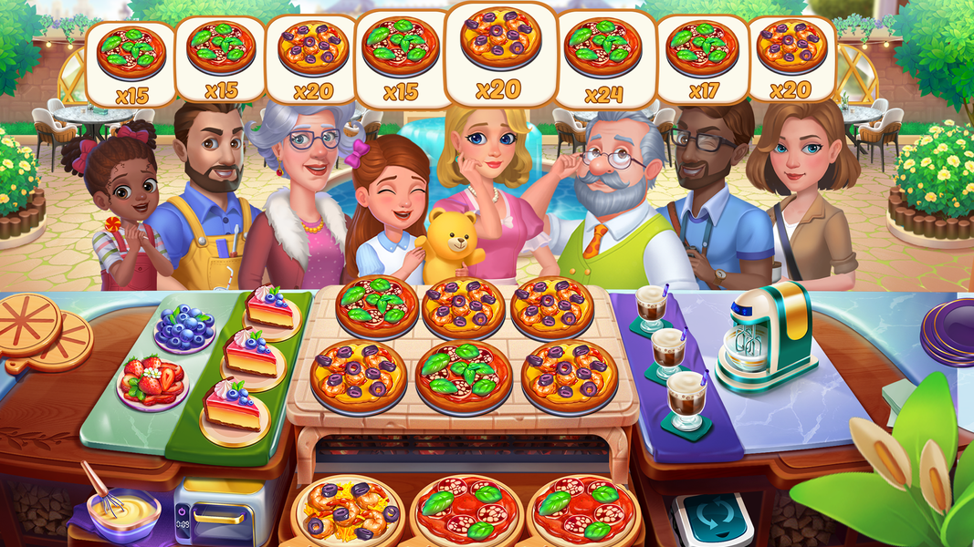 Chef Holiday: Cooking Game - عکس بازی موبایلی اندروید