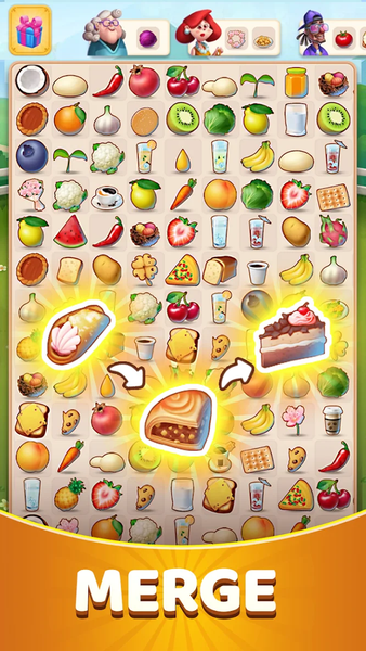 Chef Merge - Fun Match Puzzle - Image screenshot of android app