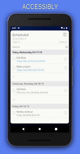 Reminders - Image screenshot of android app