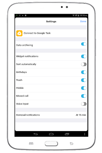 Reminders - Image screenshot of android app