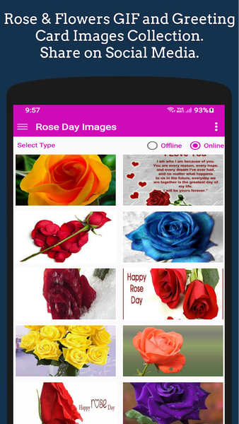 Rose GIF Images. - عکس برنامه موبایلی اندروید