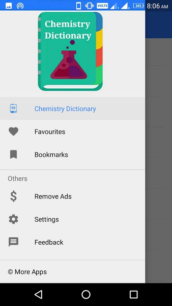 Chemistry Dictionary - Image screenshot of android app