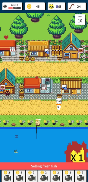 Cat Fish Tycoon - عکس بازی موبایلی اندروید