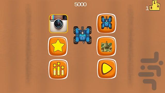 تانک شِرمن فیوری - Gameplay image of android game