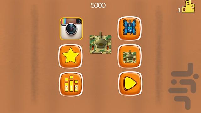 Tank Sherman Fury - Gameplay image of android game
