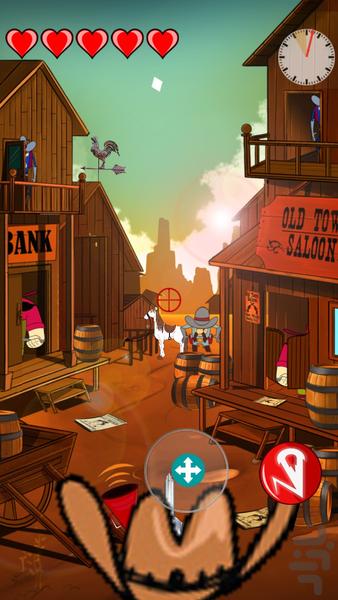 تيرانداز تگزاسی - Gameplay image of android game