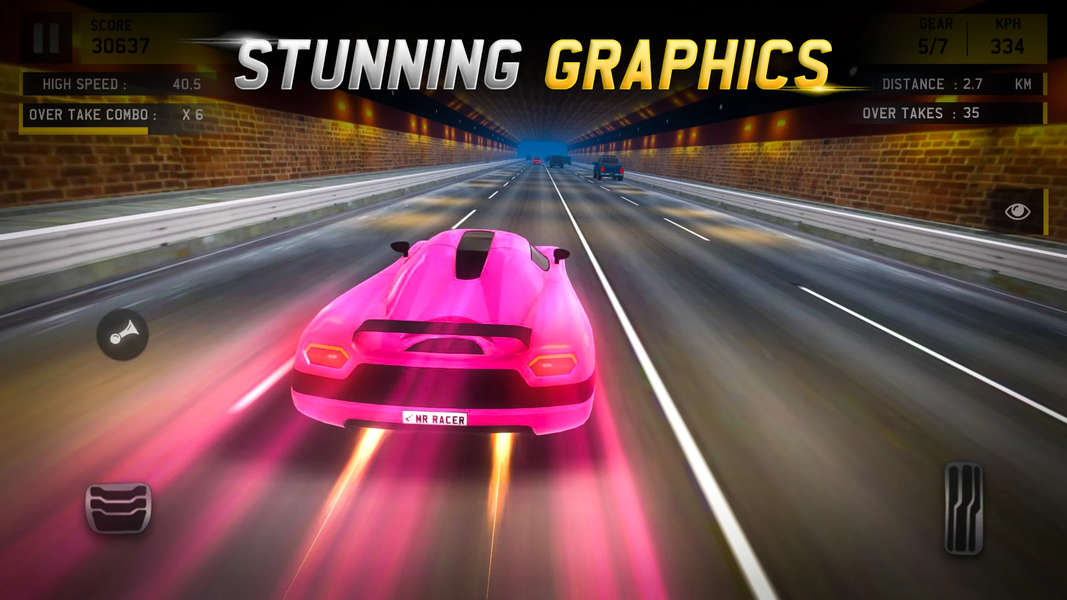 MR RACER : America Road Rush - عکس بازی موبایلی اندروید
