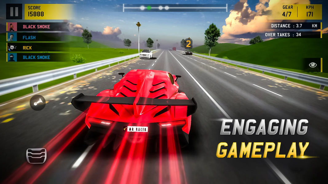 MR RACER : America Road Rush - عکس بازی موبایلی اندروید