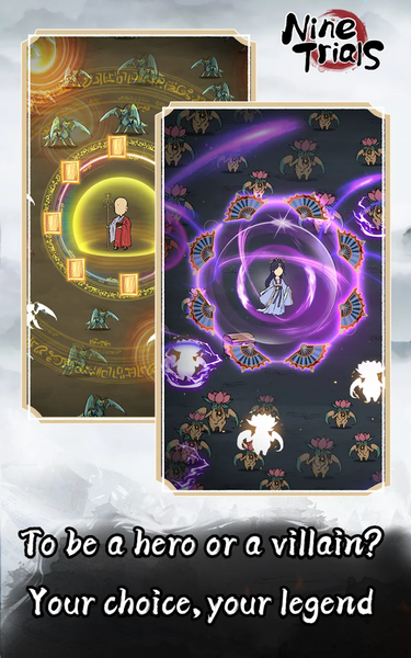 Nine Trials - Gameplay image of android game