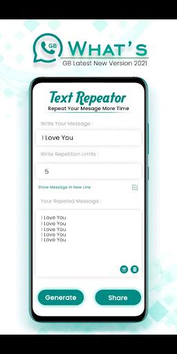 GB What's version 2022 - Image screenshot of android app