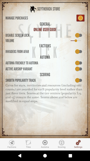 ScytheKick: Scythe Companion - عکس بازی موبایلی اندروید