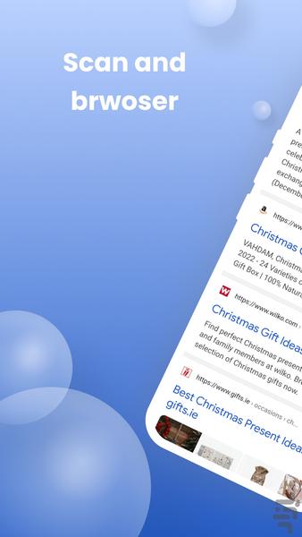 QRScanner - اسکنر بارکد - عکس برنامه موبایلی اندروید