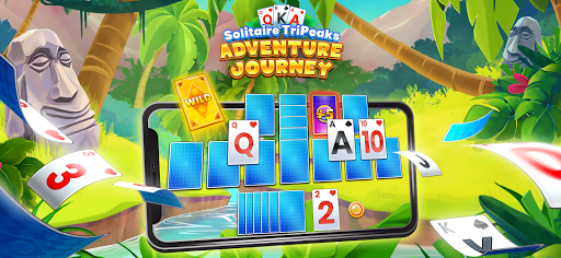 Solitaire Tripeaks: Adventure Journey - Gameplay image of android game