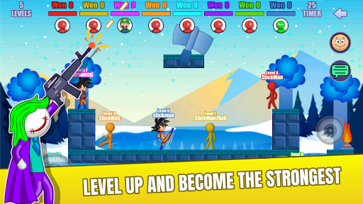 Stick Fight Online - عکس بازی موبایلی اندروید