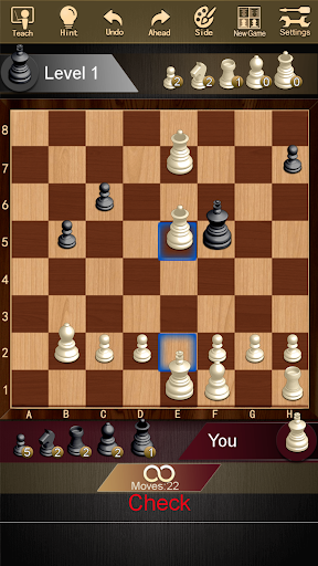 Chess - Gameplay image of android game