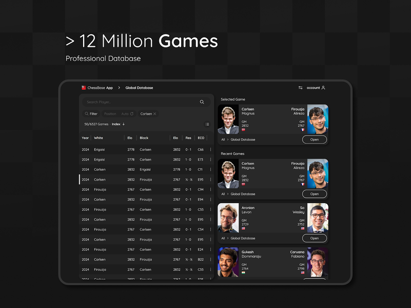 ChessBase Mobile Chess - عکس بازی موبایلی اندروید