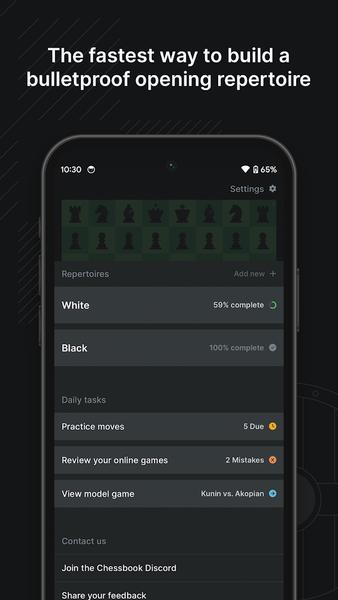 Chessbook - عکس برنامه موبایلی اندروید