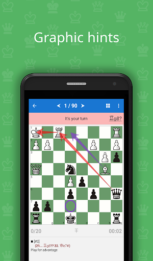 Advanced Defense Chess Puzzles - عکس بازی موبایلی اندروید